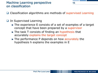 Machine Learning and Data Mining: 10 Introduction to Classification Slide 15