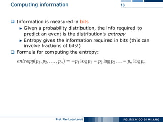 Machine Learning and Data Mining: 11 Decision Trees