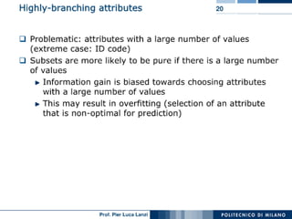 Machine Learning and Data Mining: 11 Decision Trees