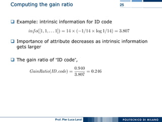 Machine Learning and Data Mining: 11 Decision Trees