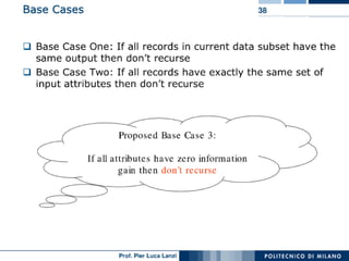 Machine Learning and Data Mining: 11 Decision Trees