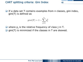 Machine Learning and Data Mining: 11 Decision Trees