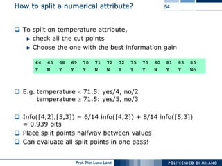 Machine Learning and Data Mining: 11 Decision Trees