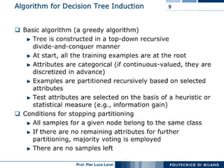 Machine Learning and Data Mining: 11 Decision Trees