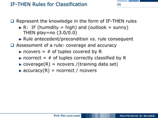 Machine Learning and Data Mining: 12 Classification Rules