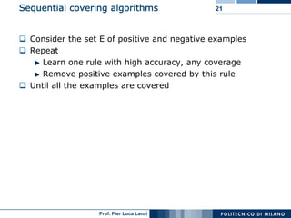 Machine Learning and Data Mining: 12 Classification Rules