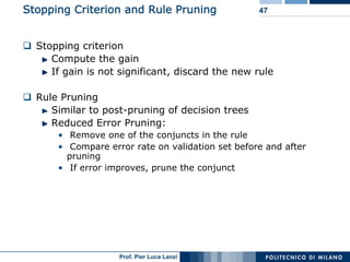 Machine Learning and Data Mining: 12 Classification Rules