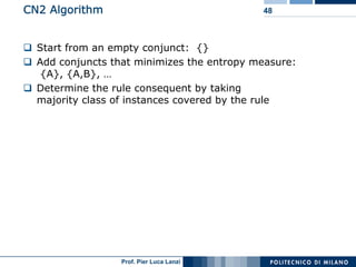 Machine Learning and Data Mining: 12 Classification Rules
