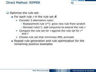 Machine Learning and Data Mining: 12 Classification Rules