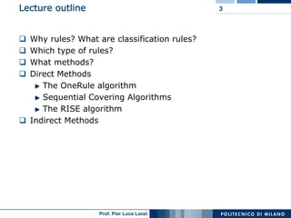 Machine Learning and Data Mining: 12 Classification Rules | PPT