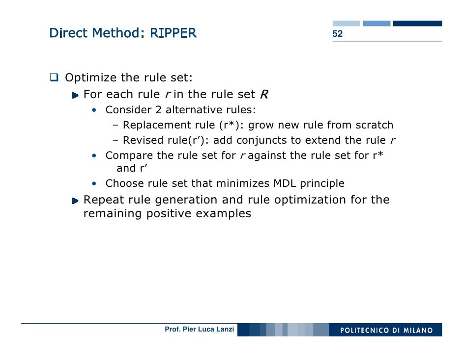 ripper machine learning