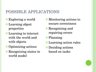 Machine Learning and Robotics | PPT