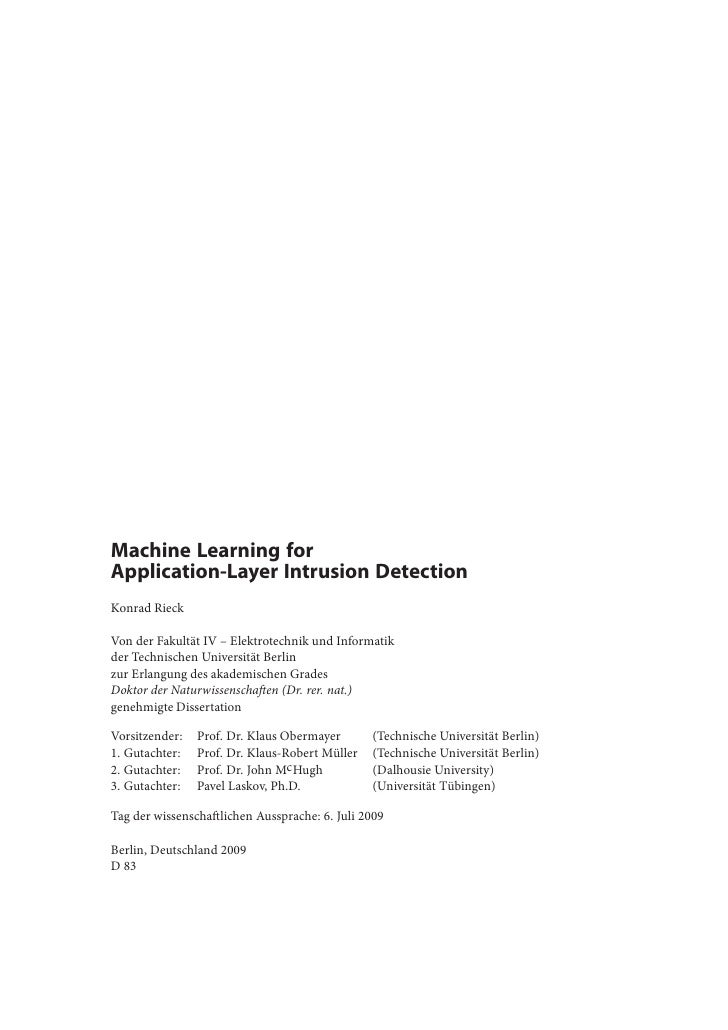 Phd thesis intrusion detection data mining