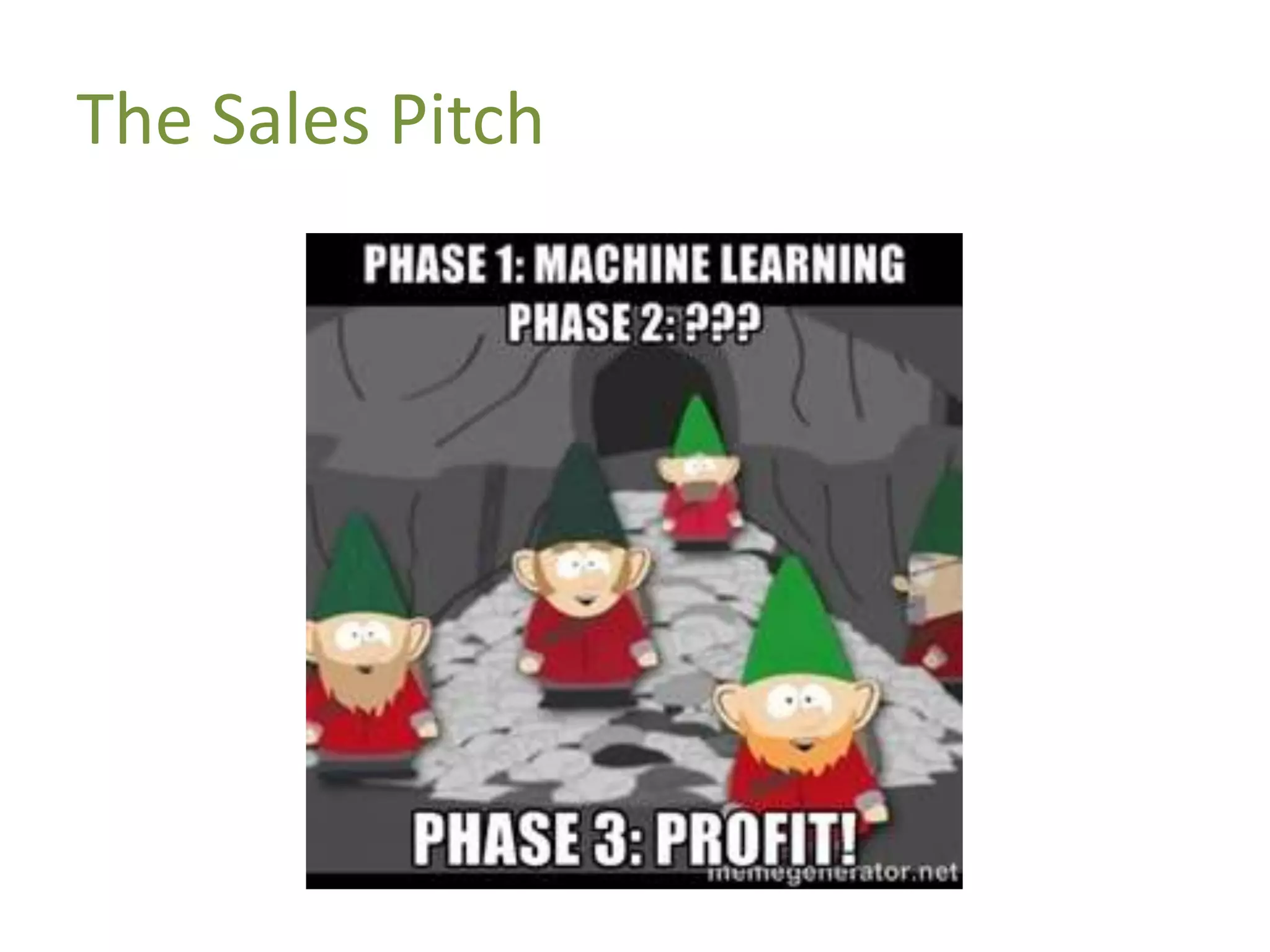 The Sales Pitch
 