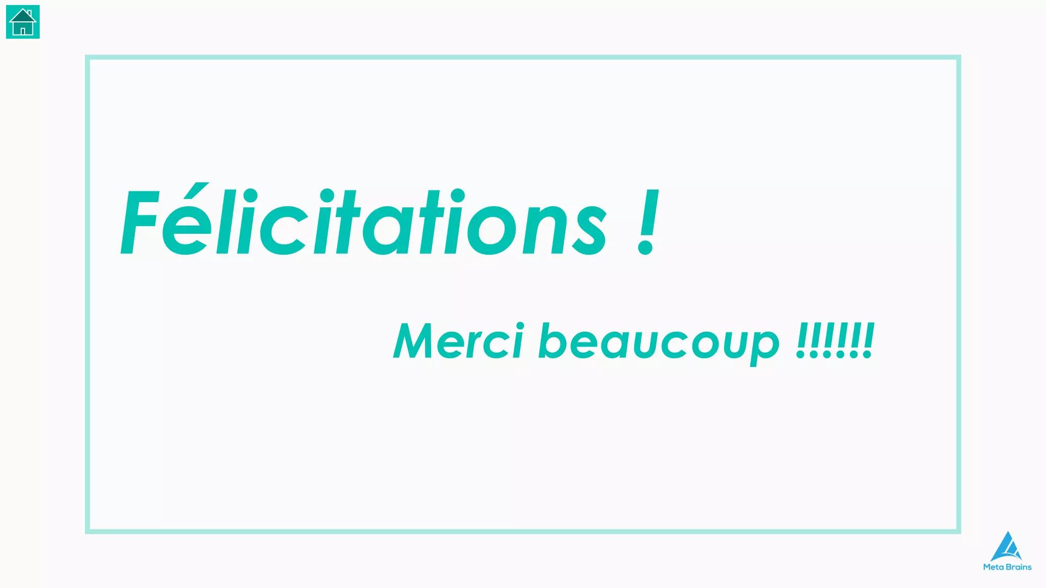 Félicitations !
Merci beaucoup !!!!!!
 