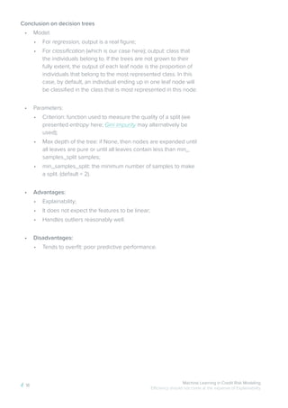 Machine learning in credit risk modeling : a James white paper | PDF