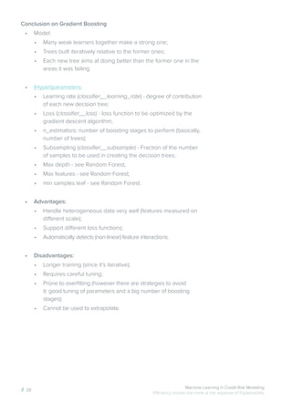 Machine learning in credit risk modeling : a James white paper | PDF