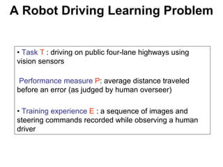 Machine learning Lecture 1