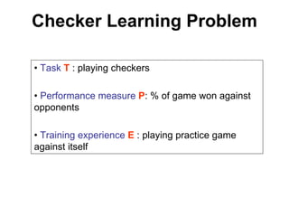 Machine learning Lecture 1