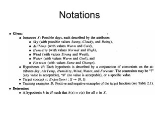 Machine learning Lecture 1