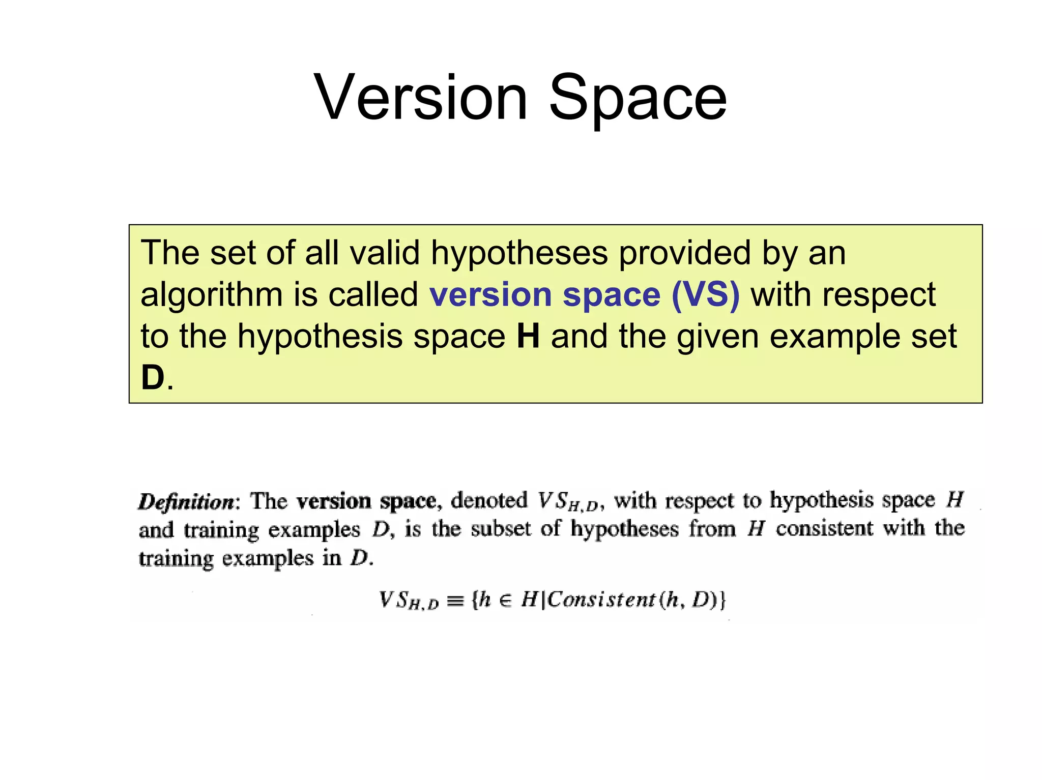 Machine learning Lecture 2