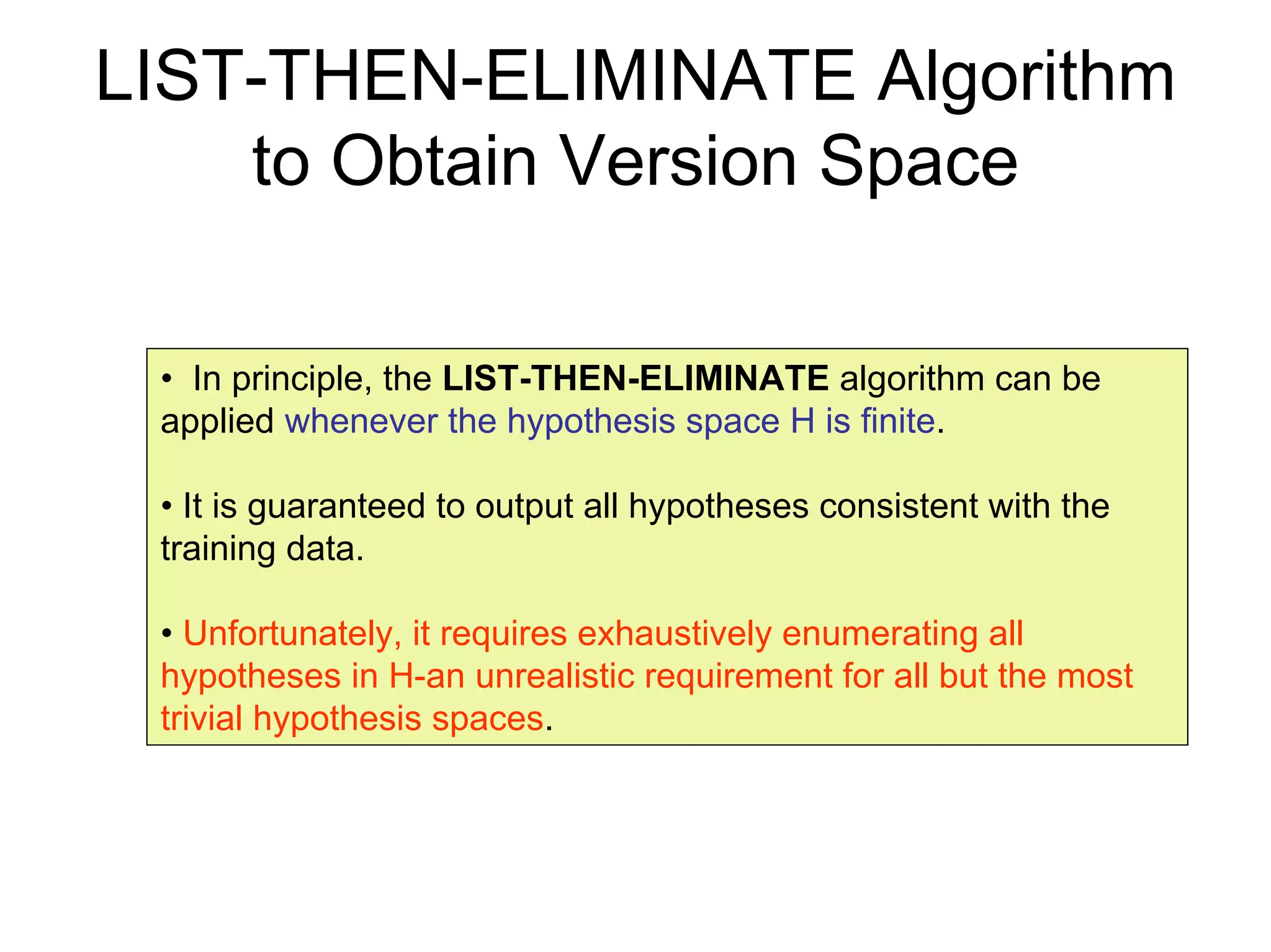 Machine learning Lecture 2