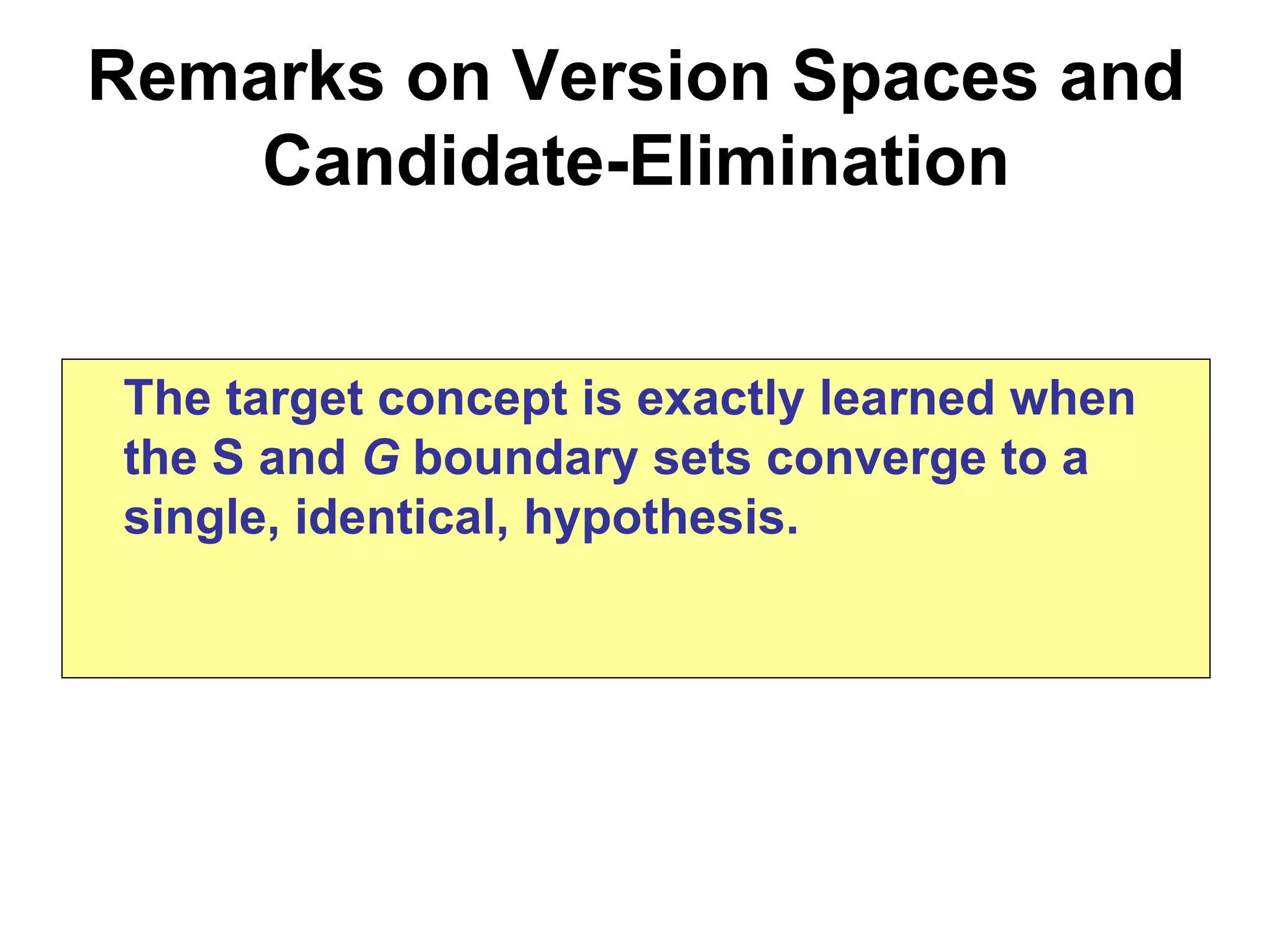 Machine learning Lecture 2