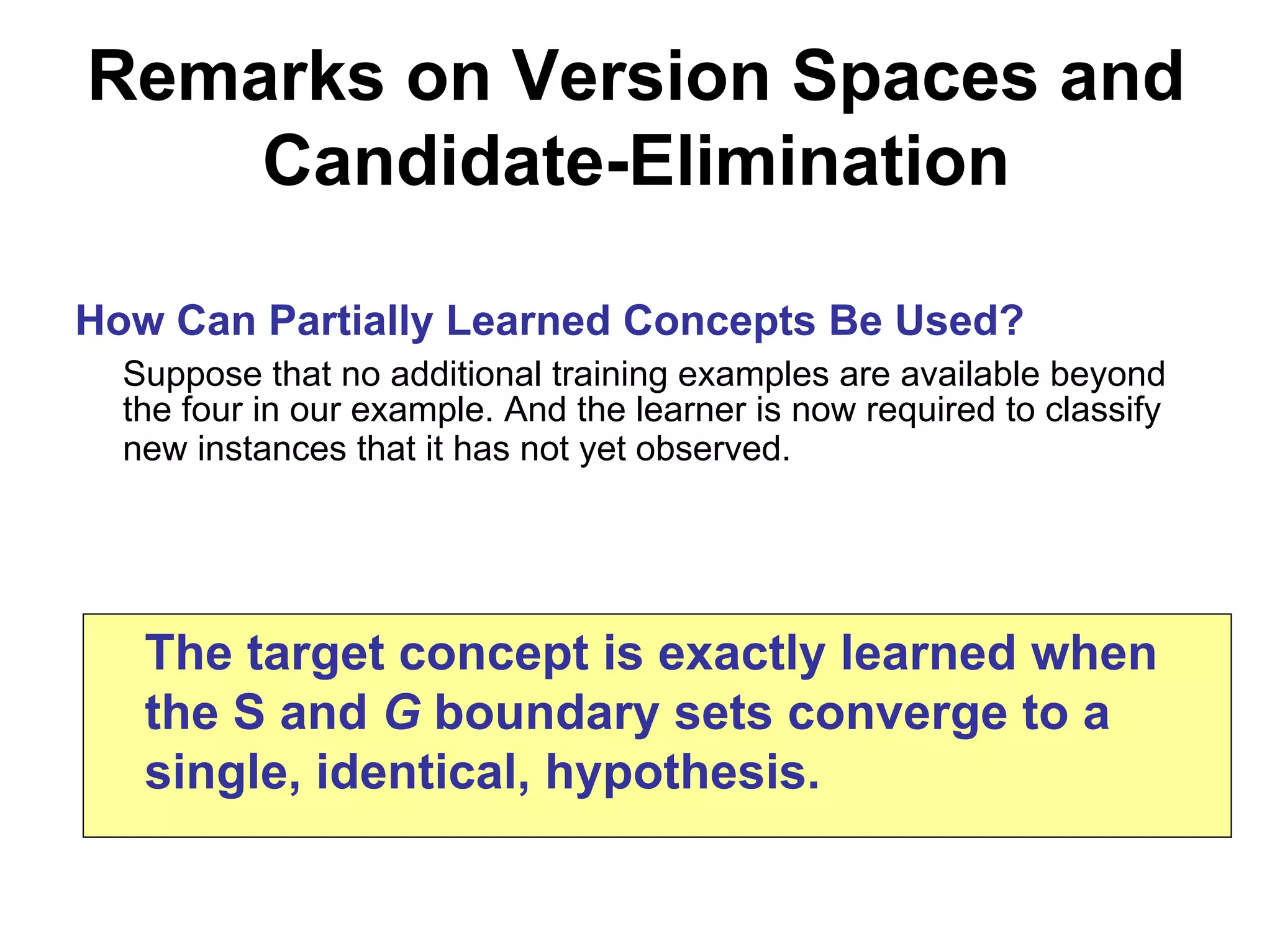 Machine learning Lecture 2