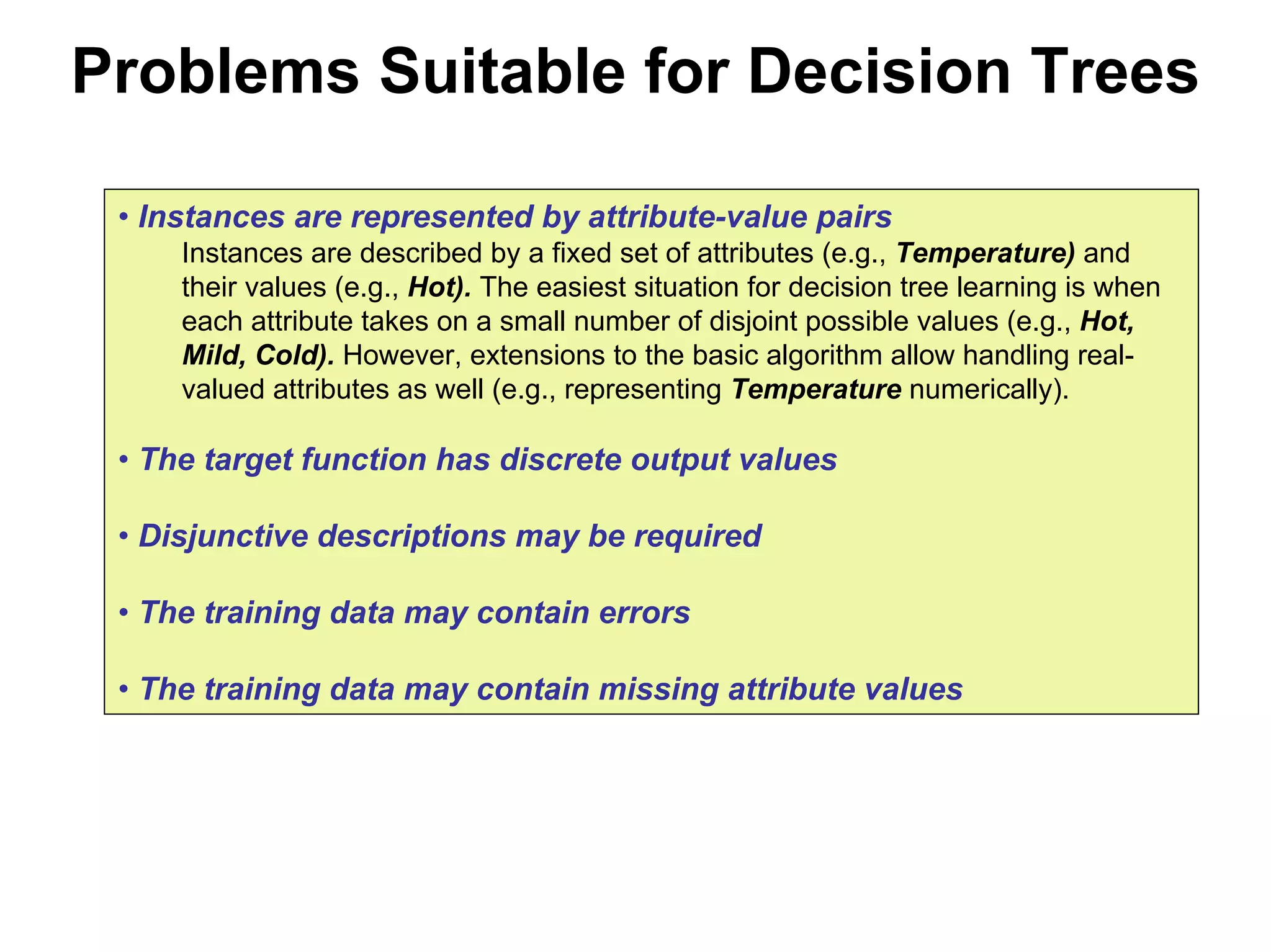 Machine learning Lecture 2
