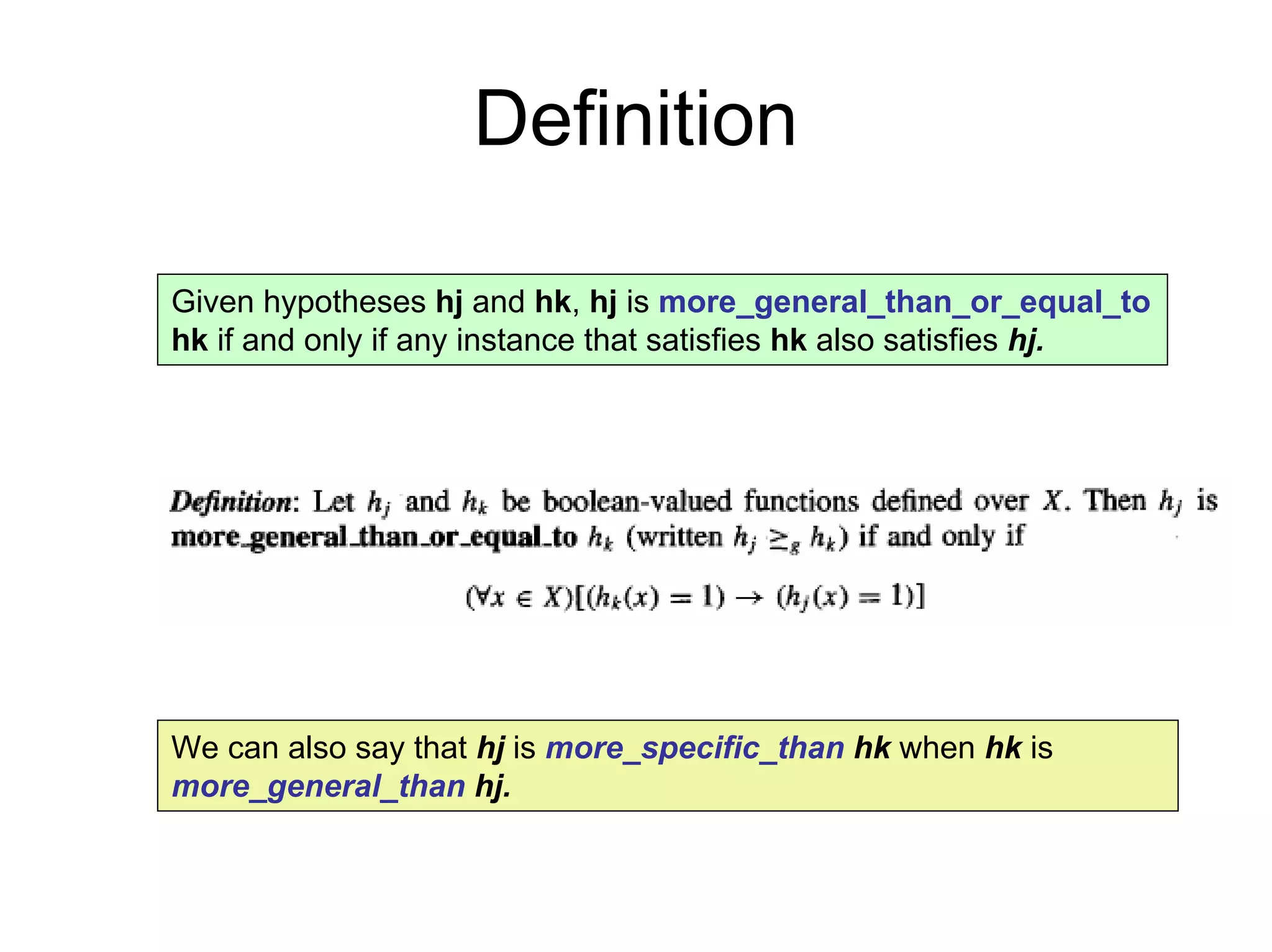 Machine learning Lecture 2
