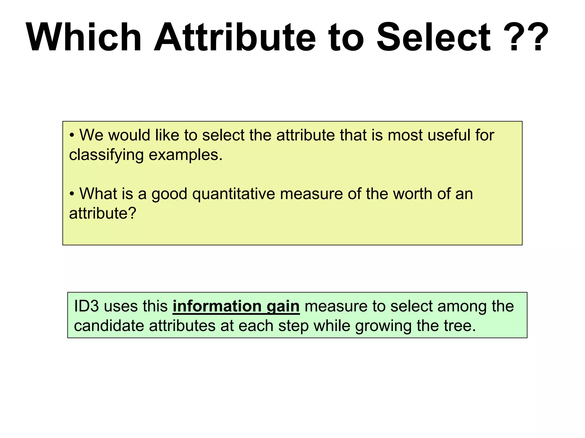 Machine learning Lecture 2