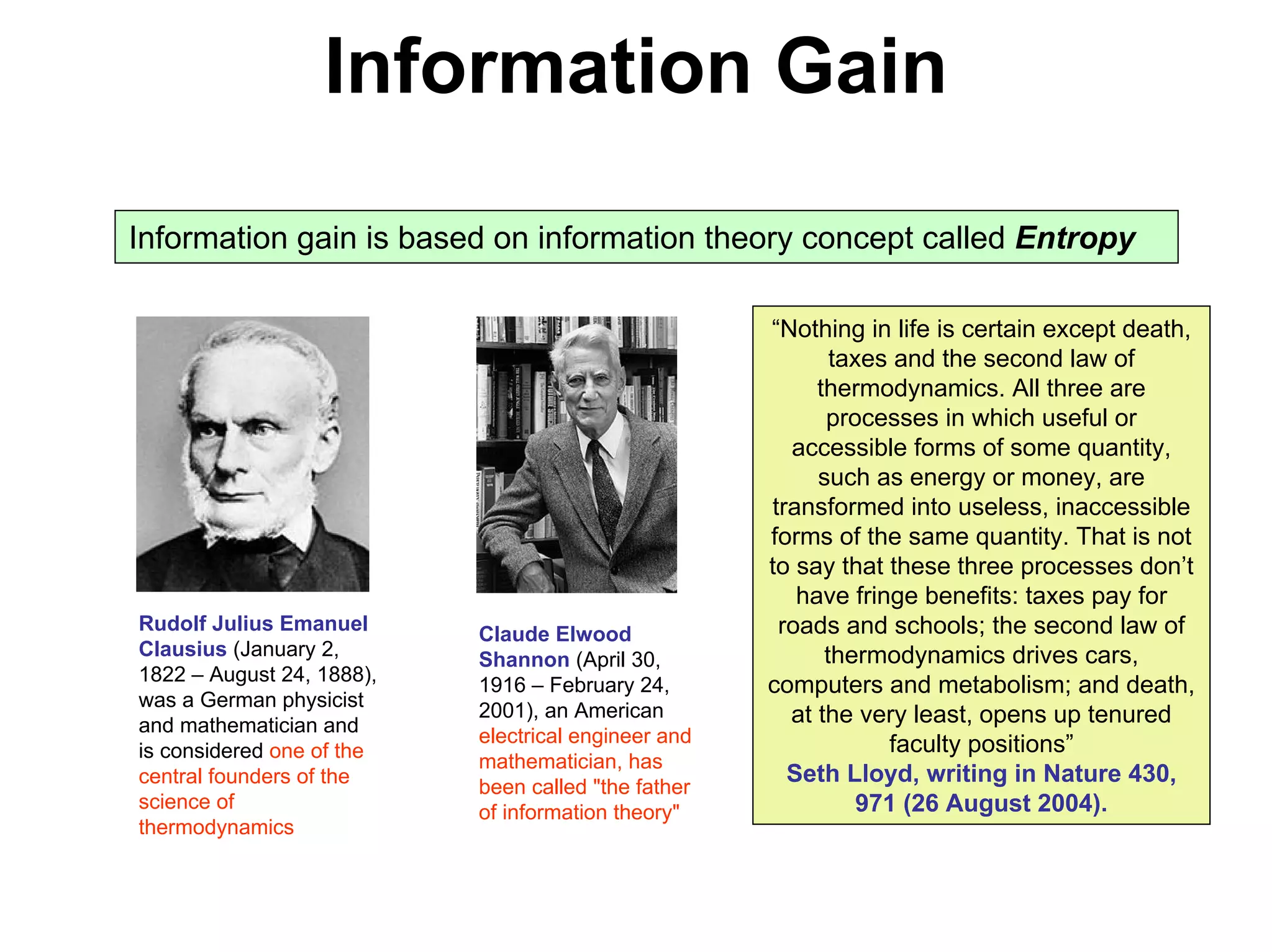 Machine learning Lecture 2