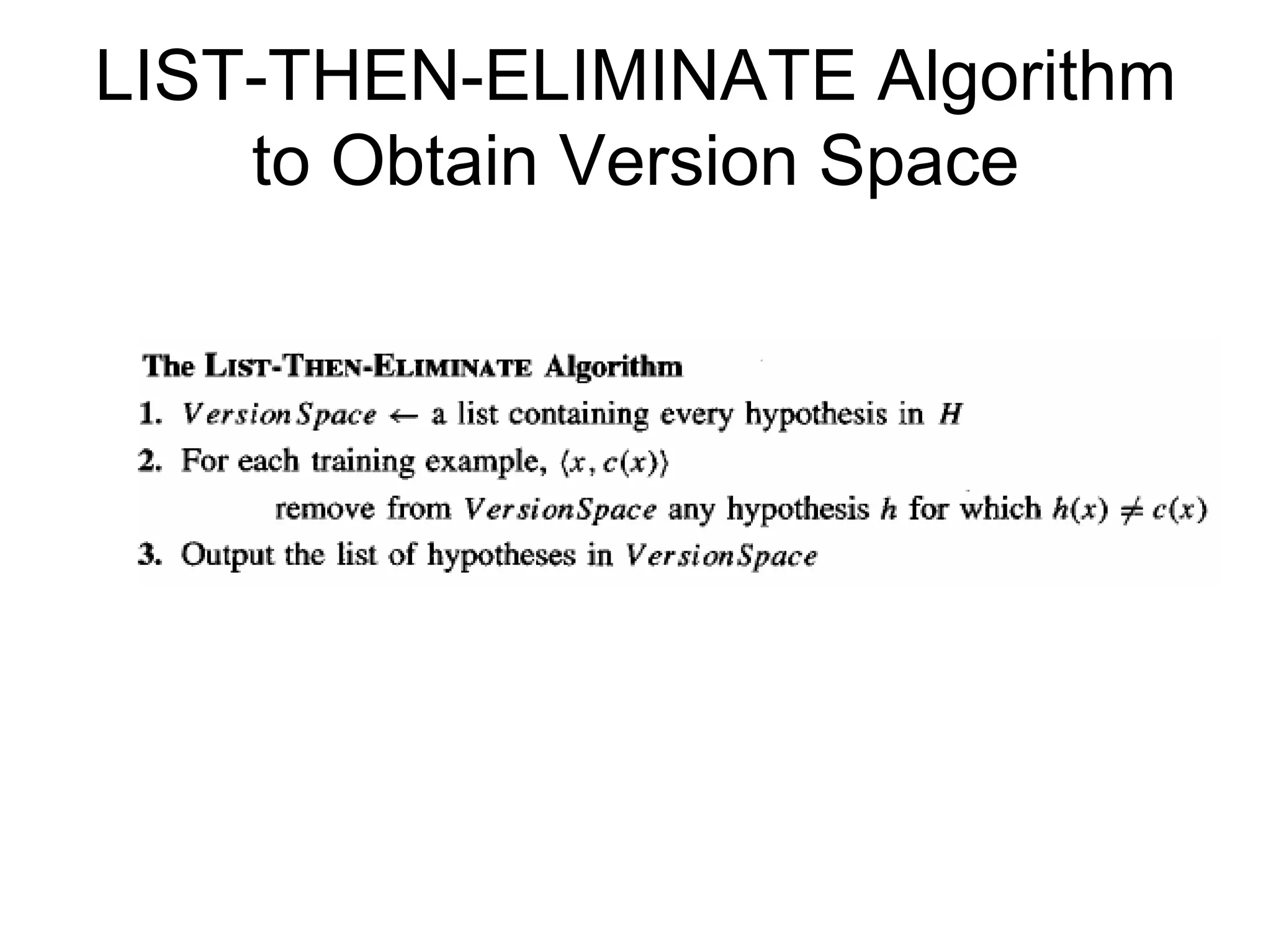 Machine learning Lecture 2