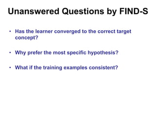 Machine learning Lecture 2