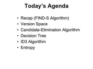 Machine learning Lecture 2