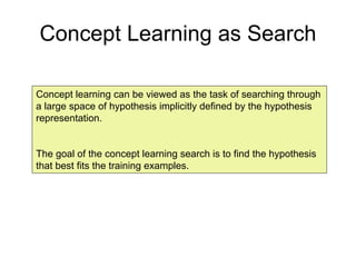 Machine learning Lecture 2