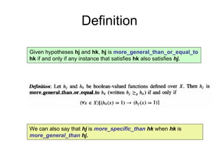 Machine learning Lecture 2