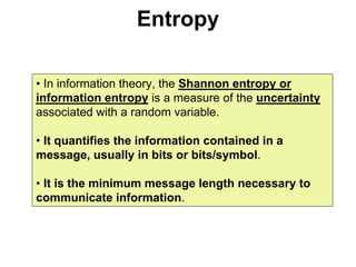 Machine learning Lecture 2