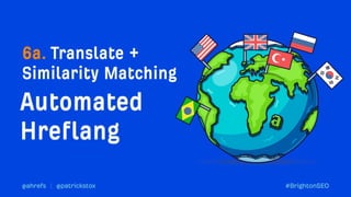 Machine Learning use cases for Technical SEO Automation Brighton SEO Patrick Stox Ahrefs