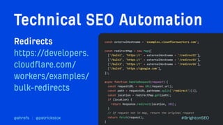 Machine Learning use cases for Technical SEO Automation Brighton SEO Patrick Stox Ahrefs