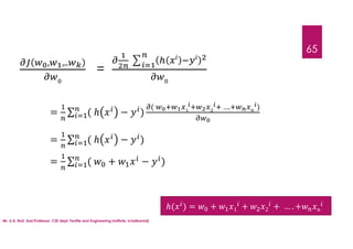 Mr. U.A. Nuli, Asst.Professor, CSE dept, Textile and Engineering Institute, Ichalkaranji
65
, ,..
=
= ∑ ( ℎ − )
( …. )
ℎ( ) = + 1 + 2 + … . +
= ∑ ( ℎ − )
= ∑ ( + − )
 