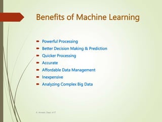 Ai powerpoint hotsell machine learning python