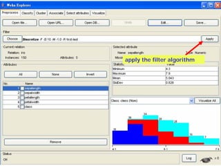 apply the filter algorithm
 