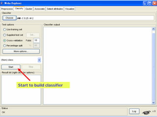 Start to build classifier
 