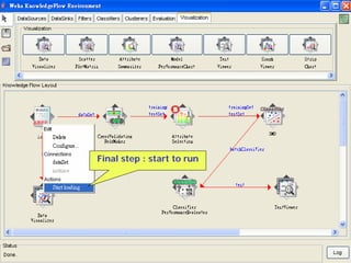 Final step : start to run
 