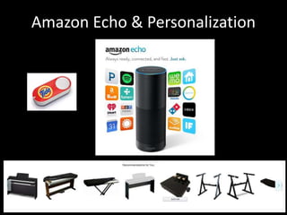 Amazon Echo & Personalization
16
 