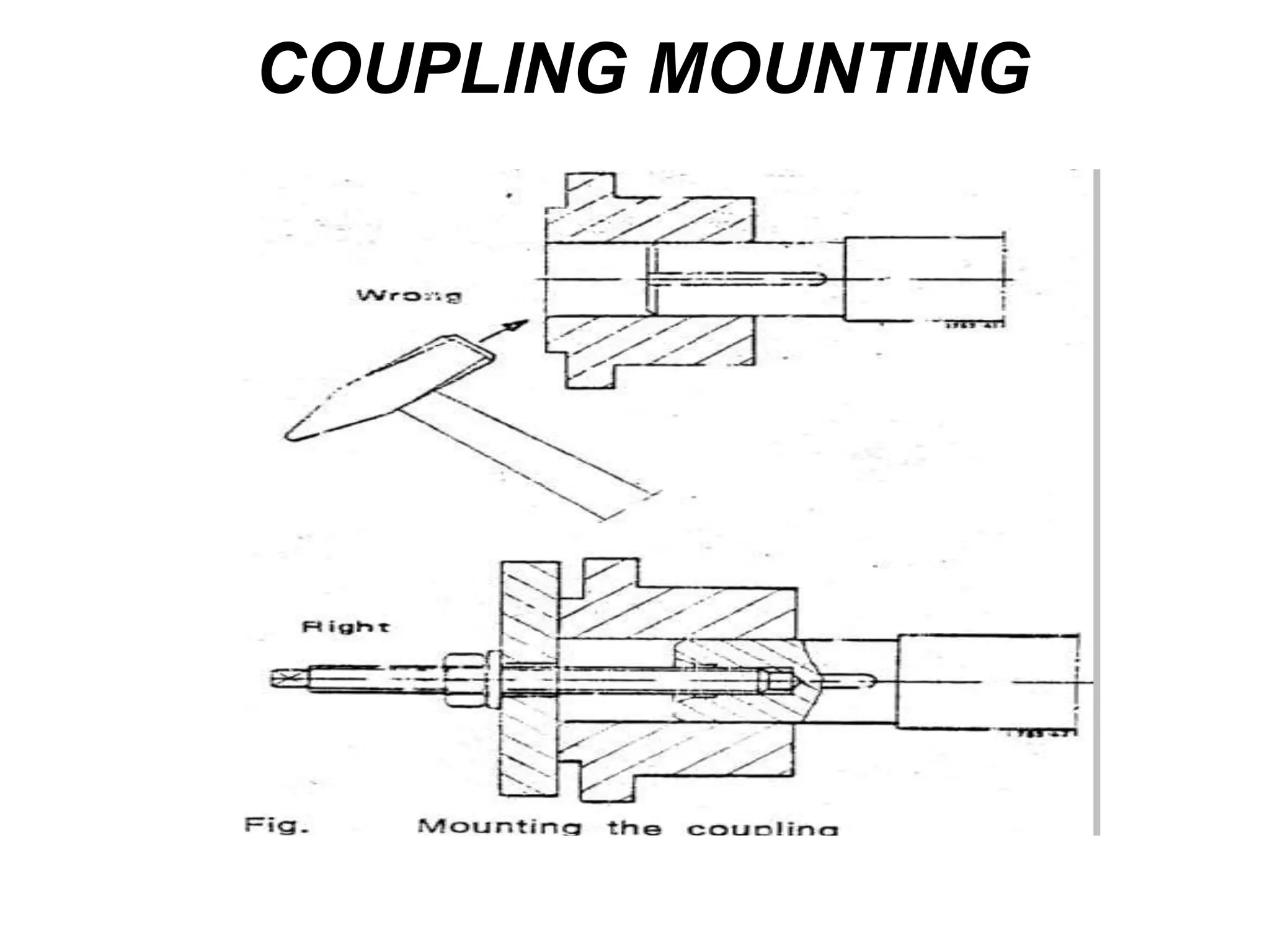 COUPLING MOUNTING
 