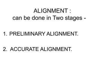 Confirming Alignment MACHINE ALIGNMENT.pptx. An Useful Presentation to understand Alignment ...