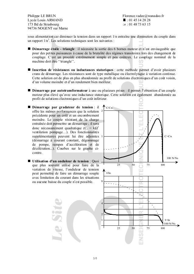 Demarrage Par Auto Transformateur Pdf Download