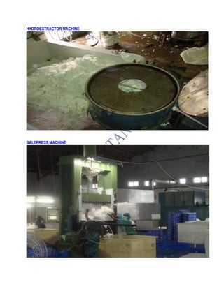 HYDROEXTRACTOR MACHINE
BALEPRESS MACHINE
 
